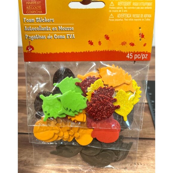 Creatology Foam Felt Autumn fall Stickers Set embellishment owl squirrel pumpkin - Picture 10 of 14